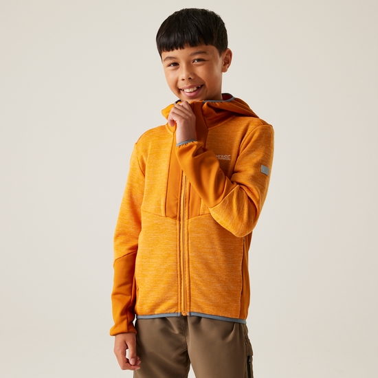 Polaire zippée Dissolver X pour enfant Orange