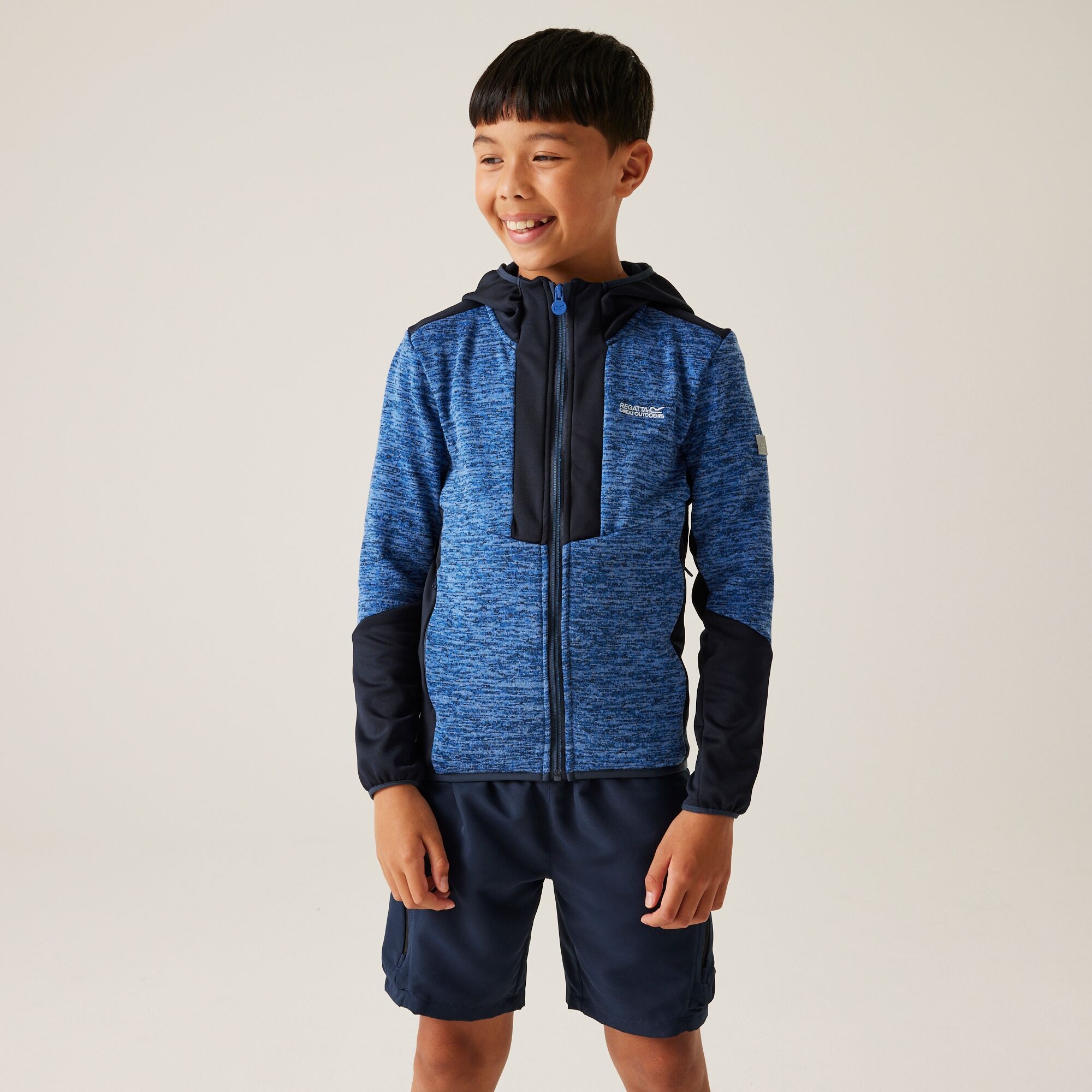 Regatta Regatta Polar dziecięcy rozsuwany Dissolver X Niebieski