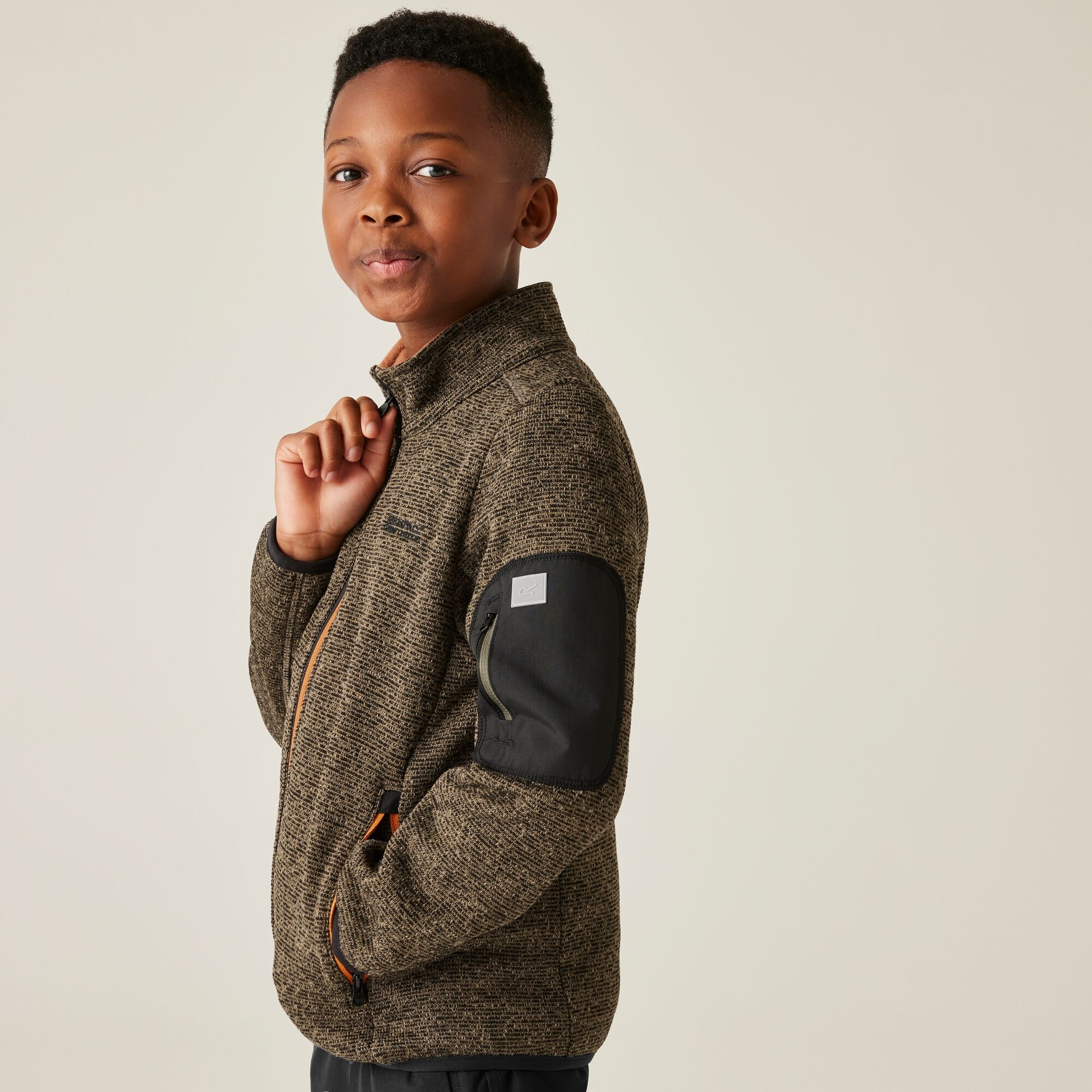 Regatta Polar dziecięcy rozsuwany Newhill Zielony