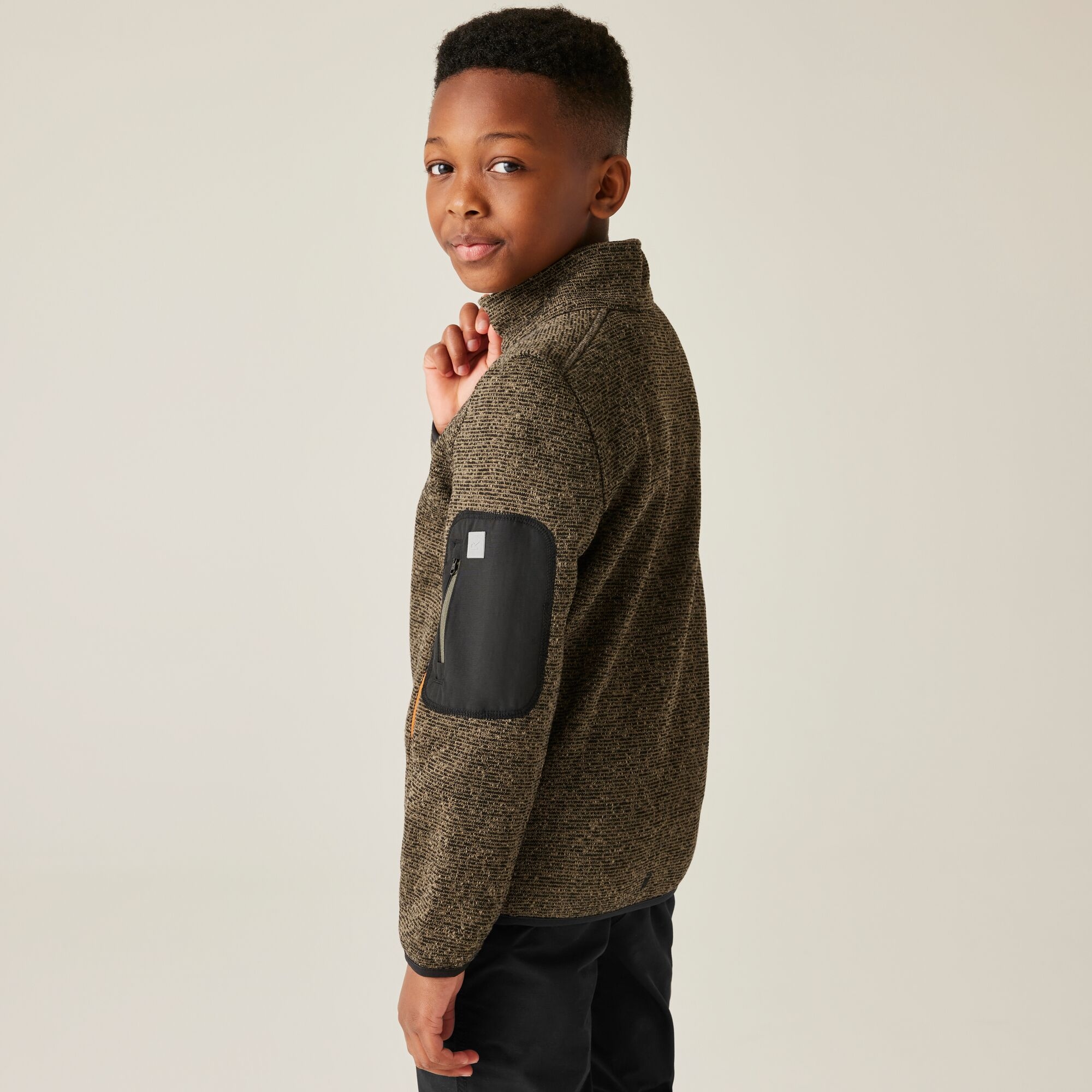 Regatta Polar dziecięcy rozsuwany Newhill Zielony