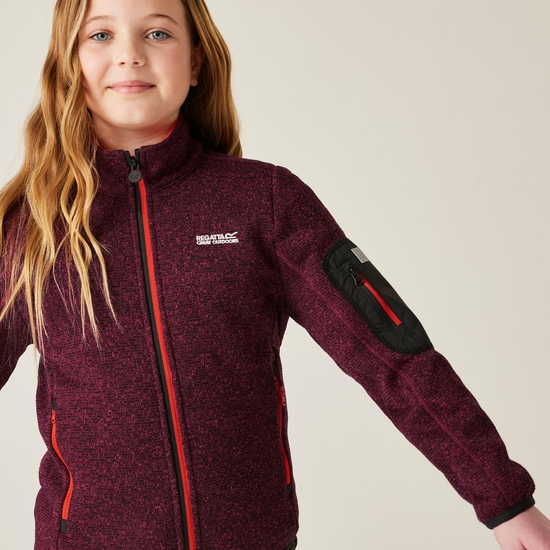 Junior Newhill Fleece mit durchgängigem Reißverschluss für Kinder