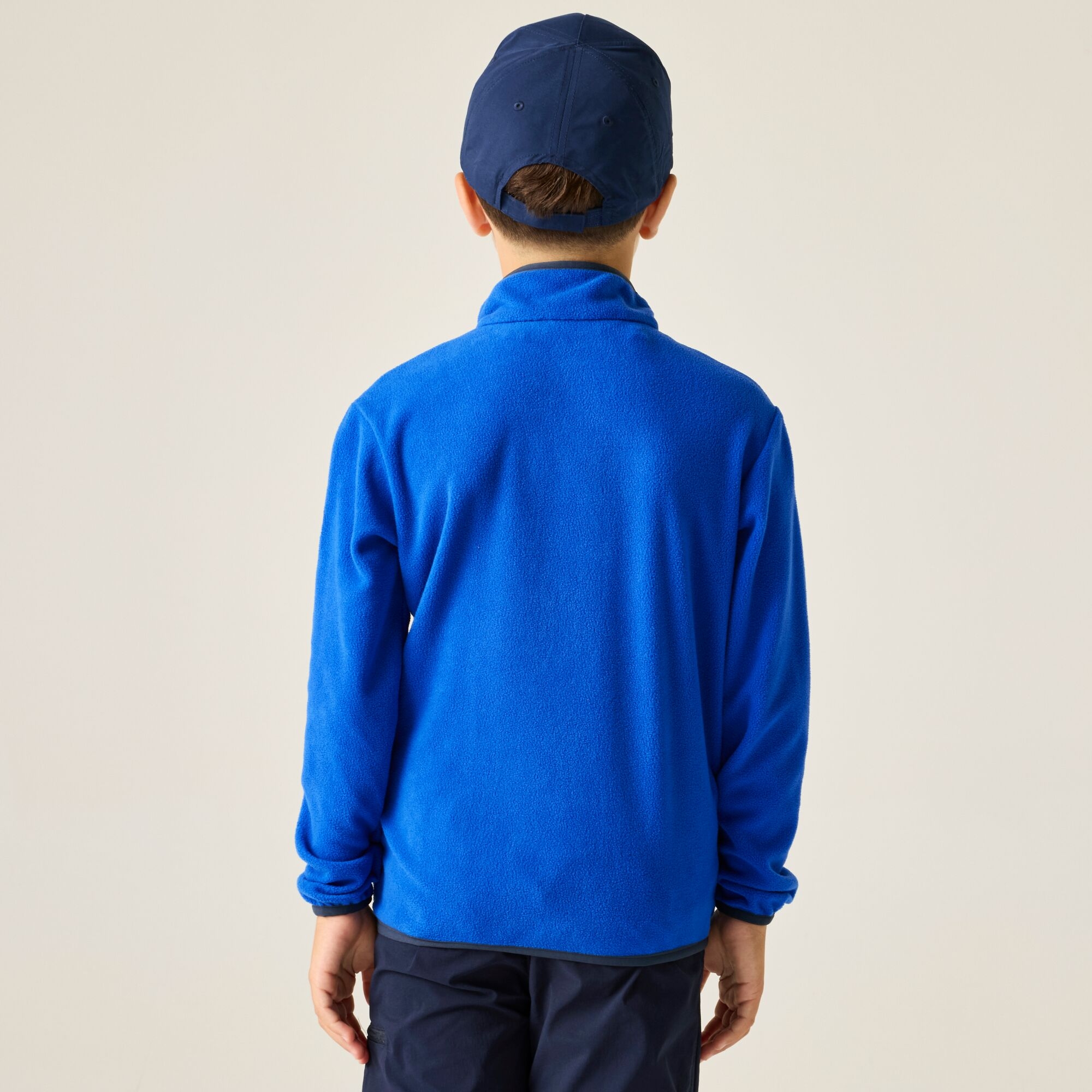 Regatta Regatta Polar dziecięcy z suwakiem 1/2 Junior Frankie Niebieski