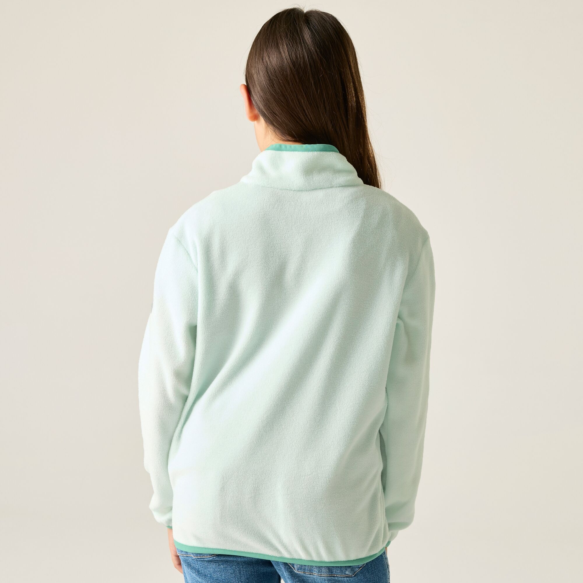 Regatta   Polar dziecięcy z suwakiem 1/2 Junior Frankie Niebieski