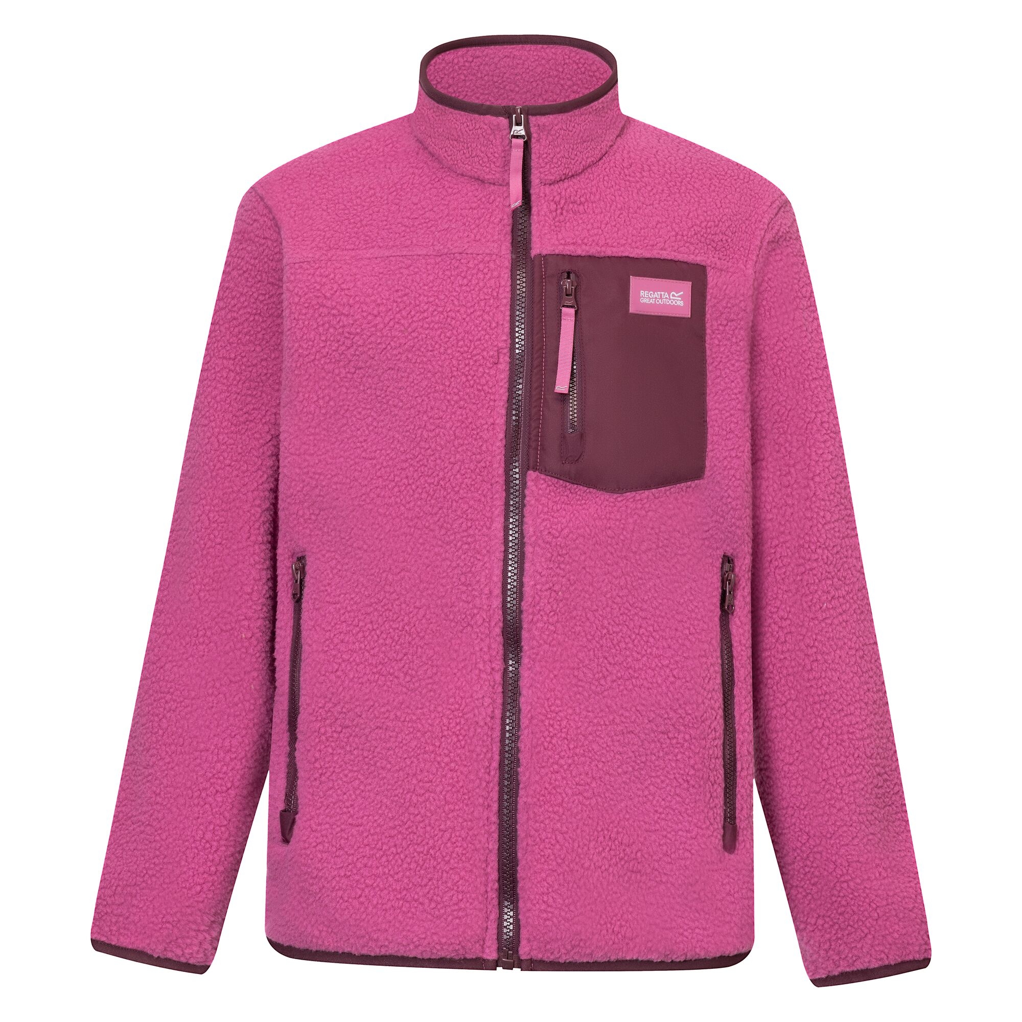 Regatta Kids’ Frankie Warm Fleece Size: 9-10 Years Unisex Kids Pink