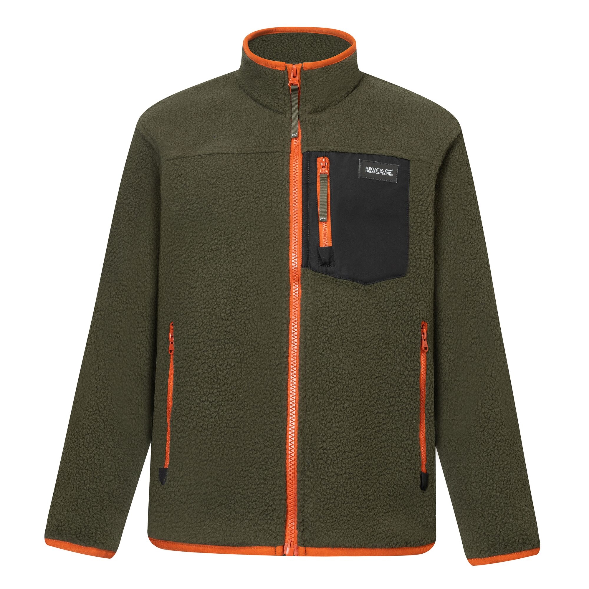Regatta Kids’ Frankie Warm School Fleece - Green Size 5-6 Years