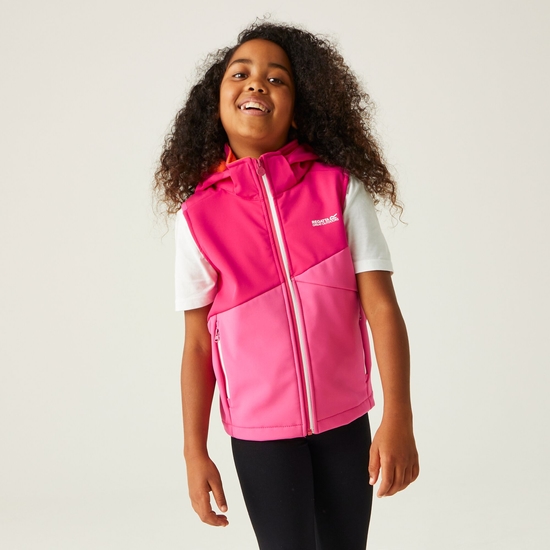 Kids' Acidity II Gilet Pink Potion Flamingo Pink