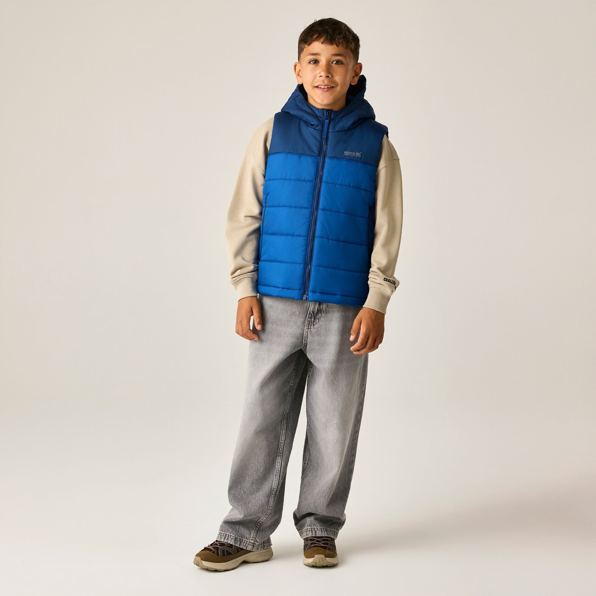 Regatta Kids’ Lofthouse School Bodywarmer - Blue Size 13 Years