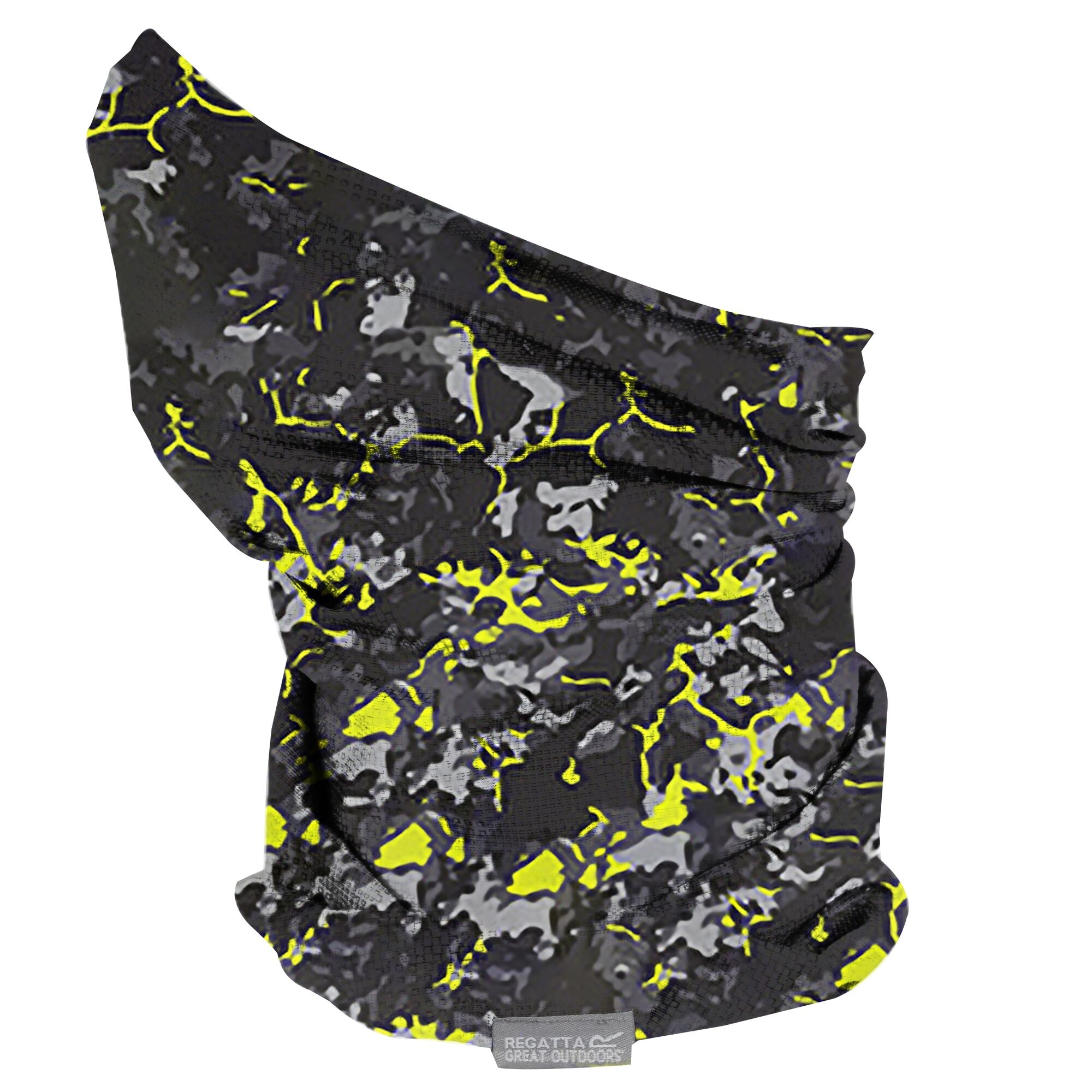 Regatta Kids’ Printed Multitube Scarf Mask Unisex Kids Black