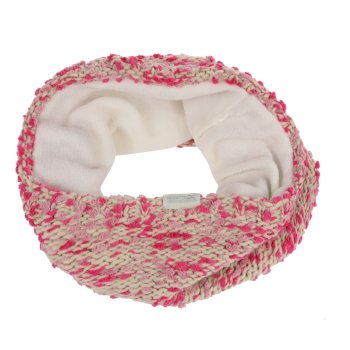 Kids' Bitsie Fleece Lined Snood Light Vanilla