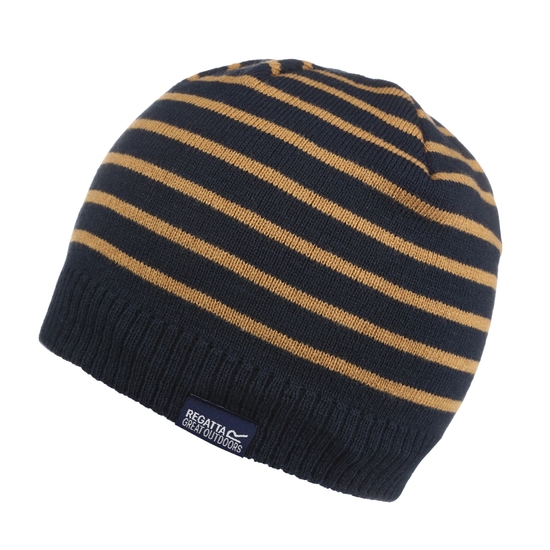 Kids' Tarley Fleece Lined Knitted Hat Navy