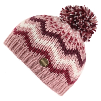 Kids' Bitsie Knitted Hat Powder Pink