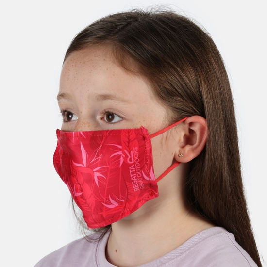 Dziecięca maseczka na twarz Kids Face Covering czerwona
