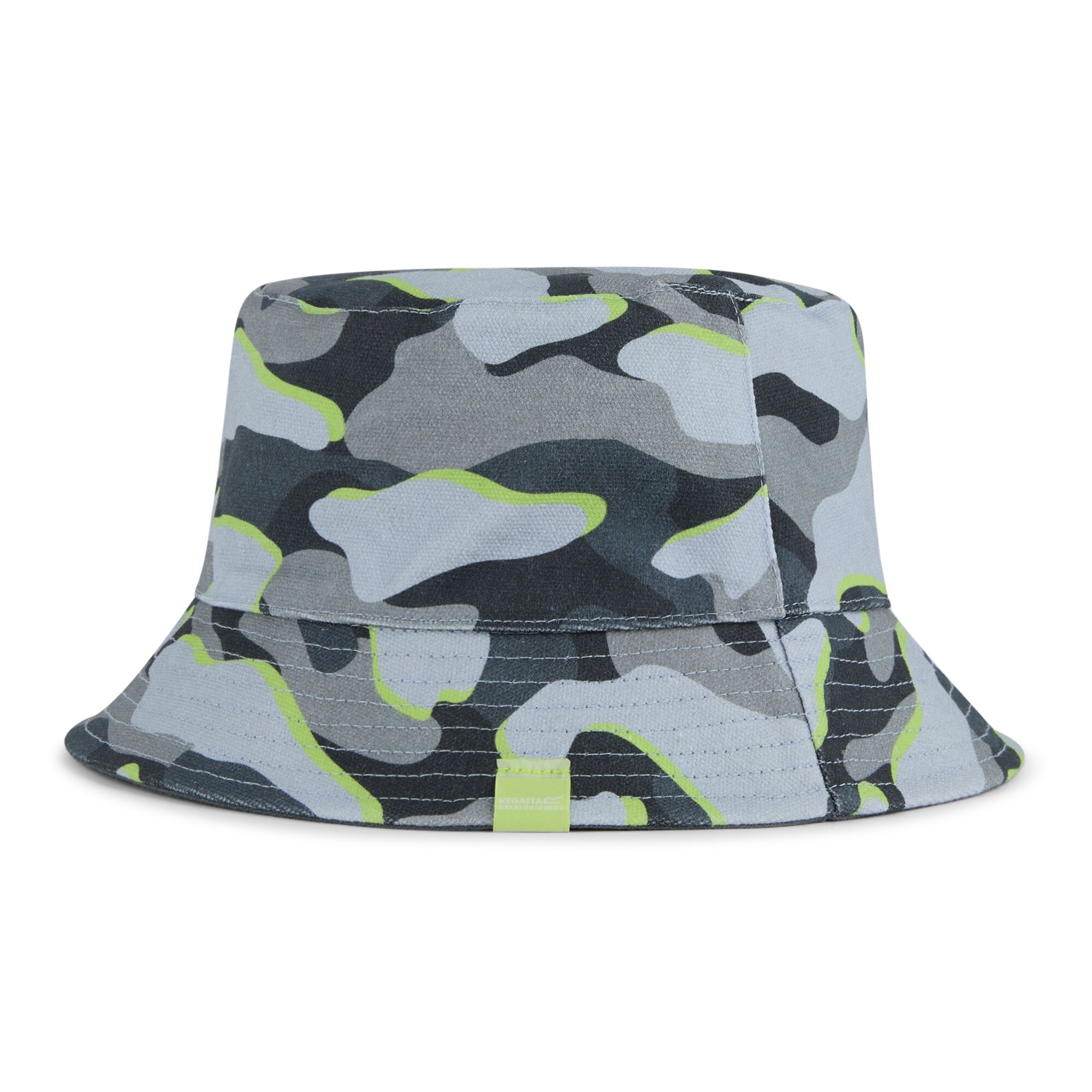 Regatta Kids’ Flip Bucket Hat - Green Size 4-6 Years - Image 4