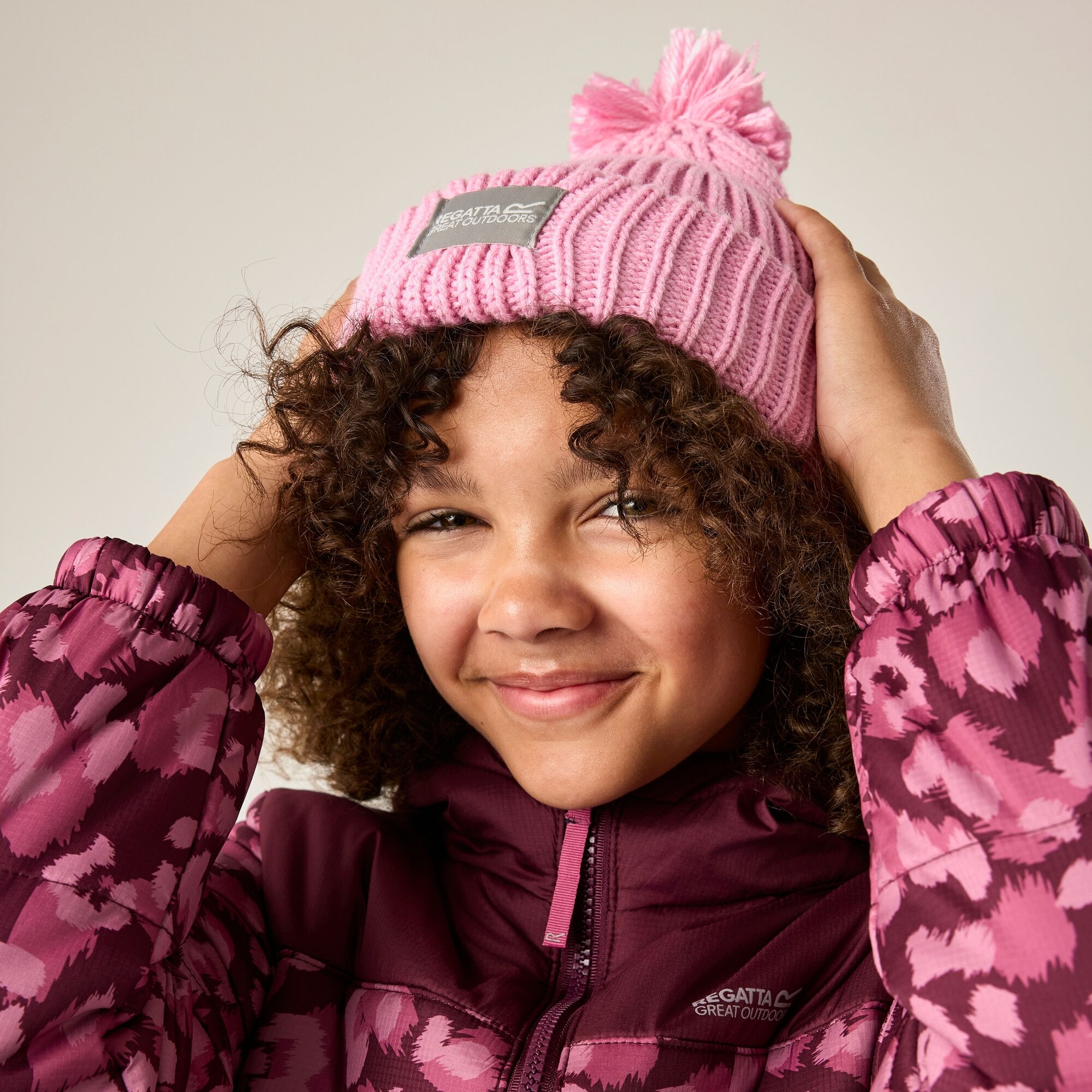 Regatta Kids’ Connora Beanie Unisex Kids Pink