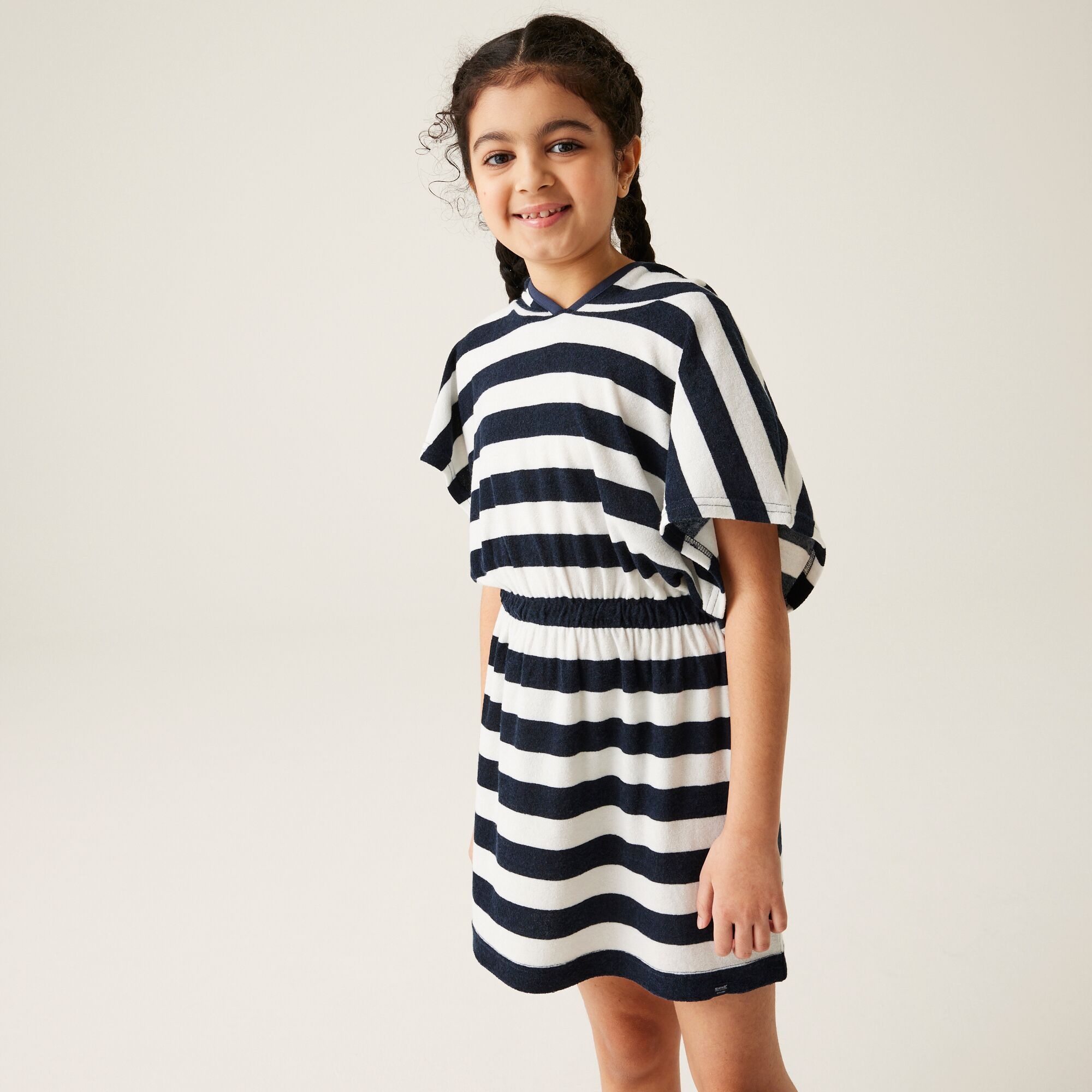 Regatta Kids’ Bernessa Towelling Dress - Blue Size 9-10 Years