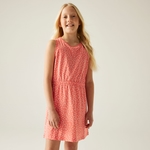 Peach Bloom White Micro Dot