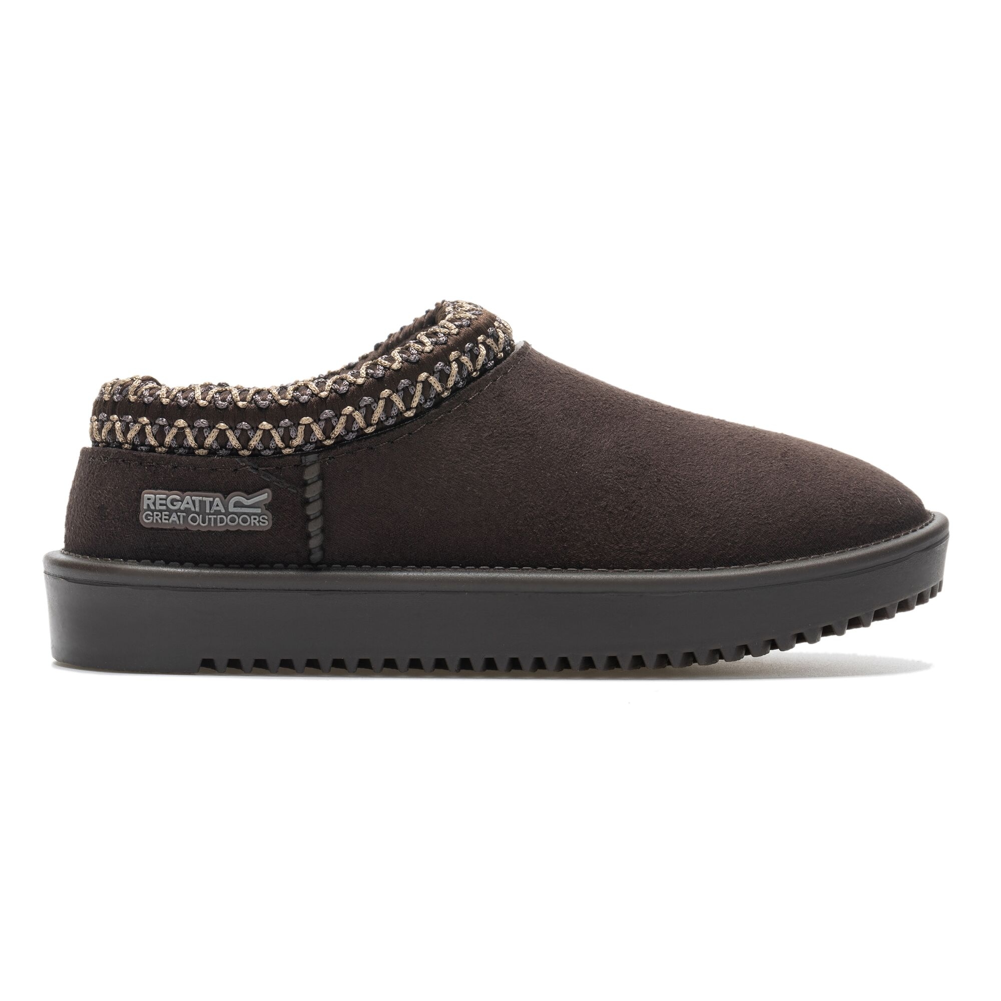 Regatta Junior Risley Mule Size: Uk Junior 1 Unisex Kids Brown