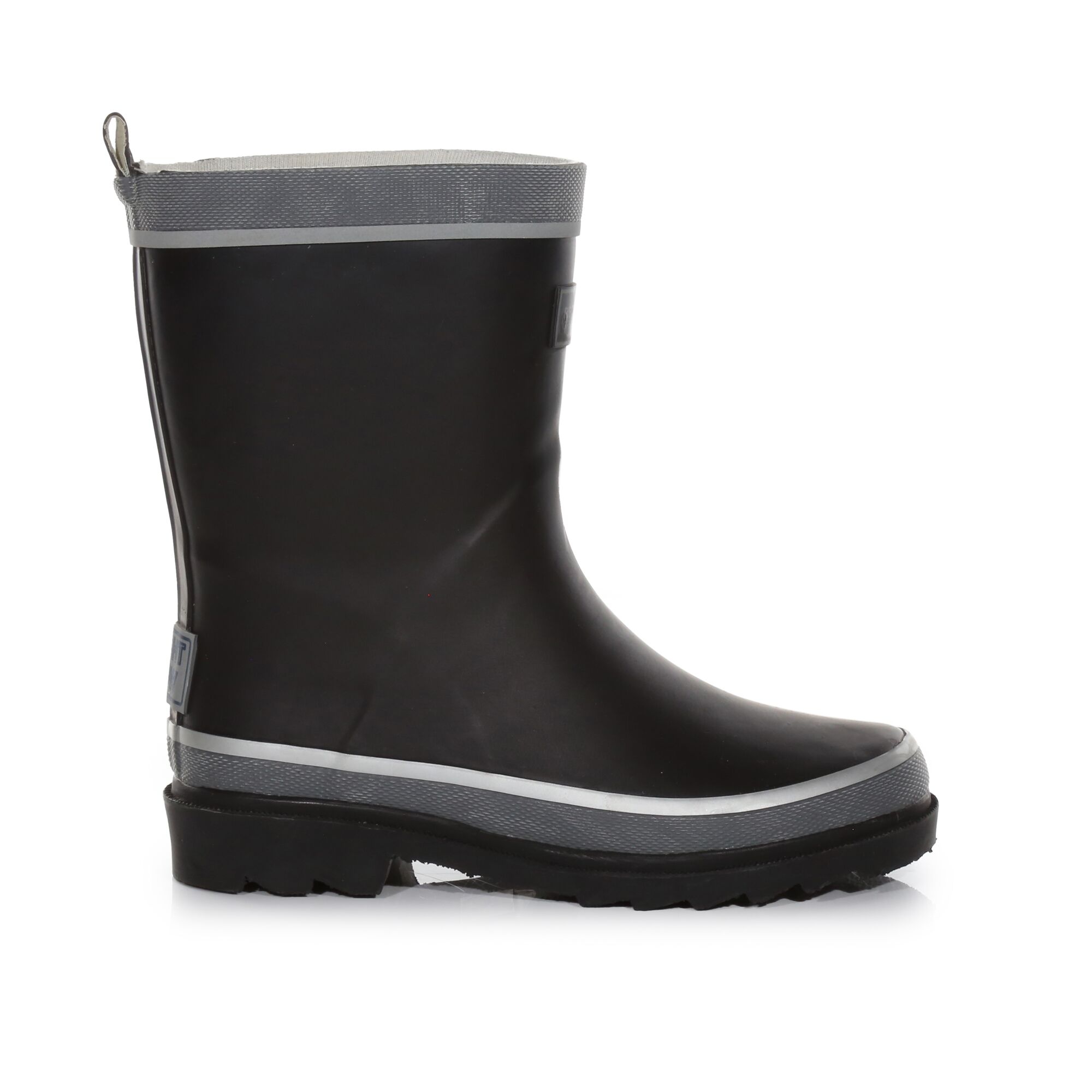 Regatta Unisex Kids Black Children's Rain Boots Foxfire - Image 4