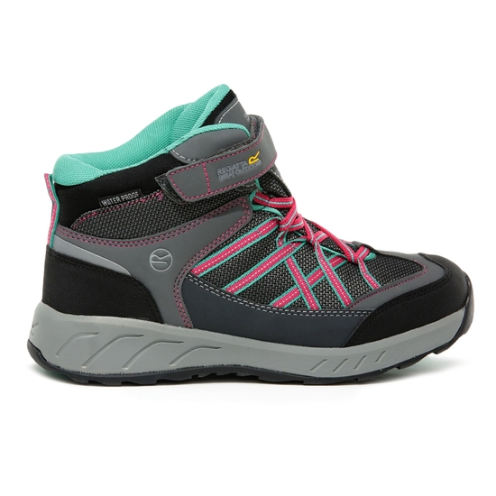 Kids' Samaris V Waterproof Mid Walking Boots Granite Duchess 