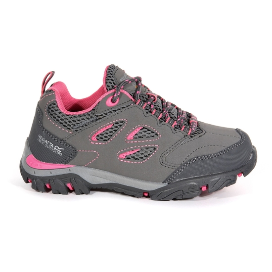 Kids' Holcombe Waterproof Low Walking Shoes Steel Tulip 