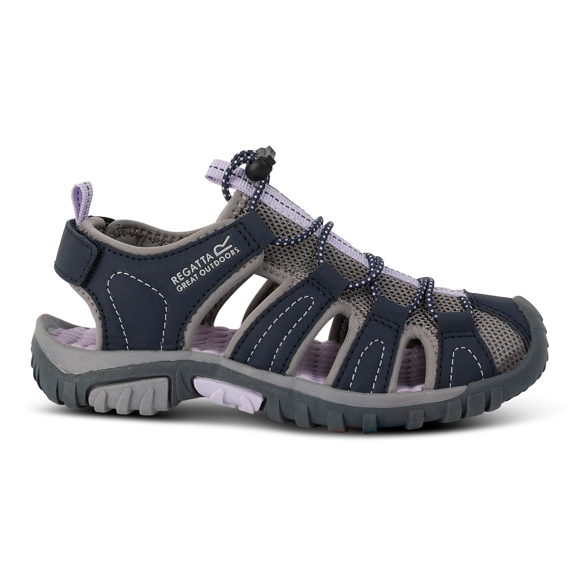Regatta Kids’ Westshore Walking Sandals - Purple UK Size 3