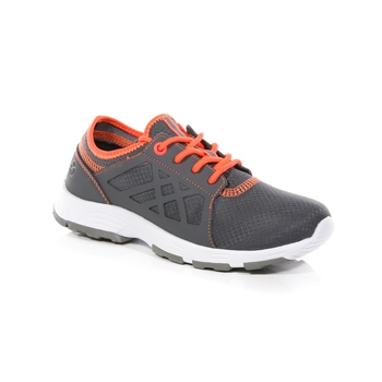 Kids' Marine Sport Trainers Granite Fiery Coral