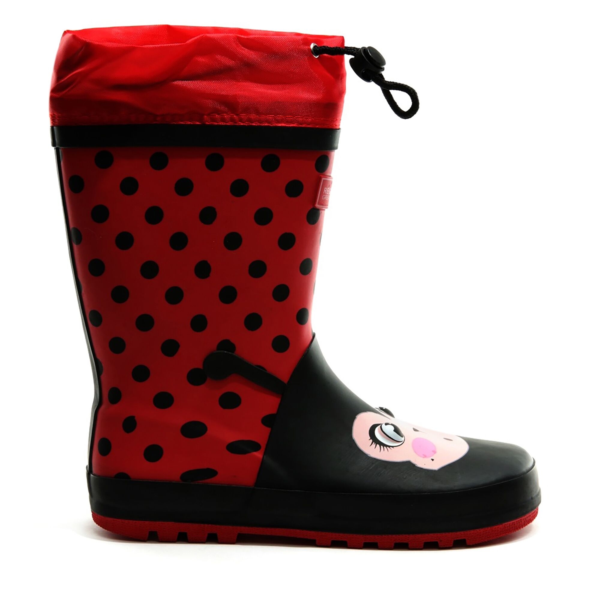 Regatta Kids’ Mudplay Animal Wellies Size: Uk Infant 10 Unisex Kids Red