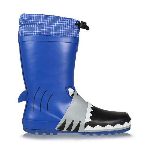 Bottes de pluie junior design Mudplay Bleu