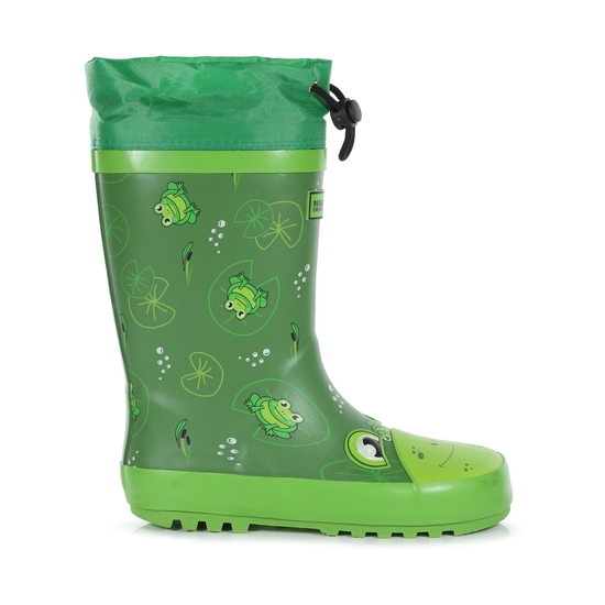 Bottes de pluie junior design Mudplay Vert