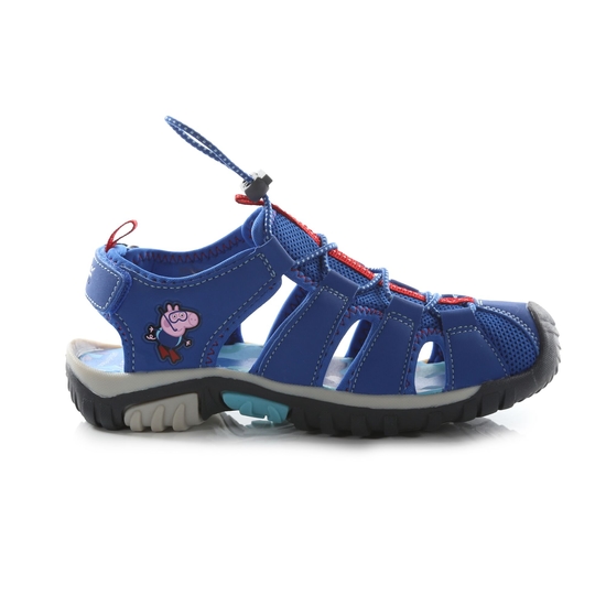 Kids' Peppa Pig Lightweight Sandals Imperial Blue True Red 