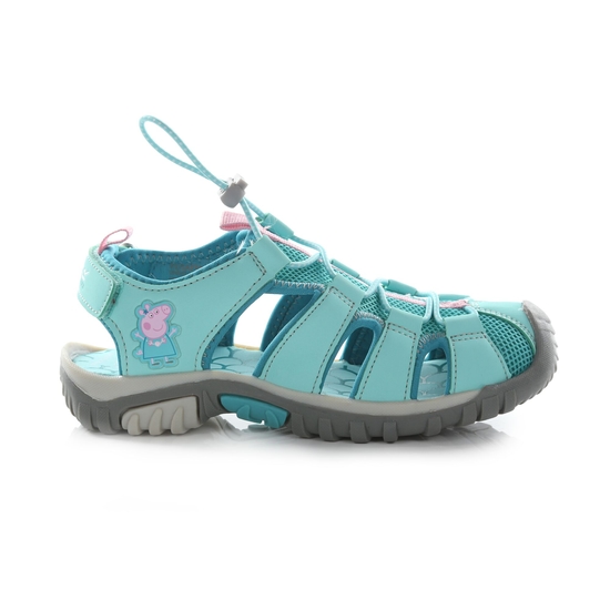Kids' Peppa Pig Lightweight Sandals Aruba Blue Atlantis
