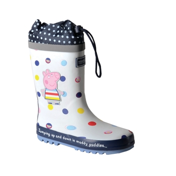 Bottes de pluie Junior avec design Peppa Pig Blanc