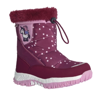 Peppa Pig Waterproof Cosy Winter Boots Raspberry Pink Mist