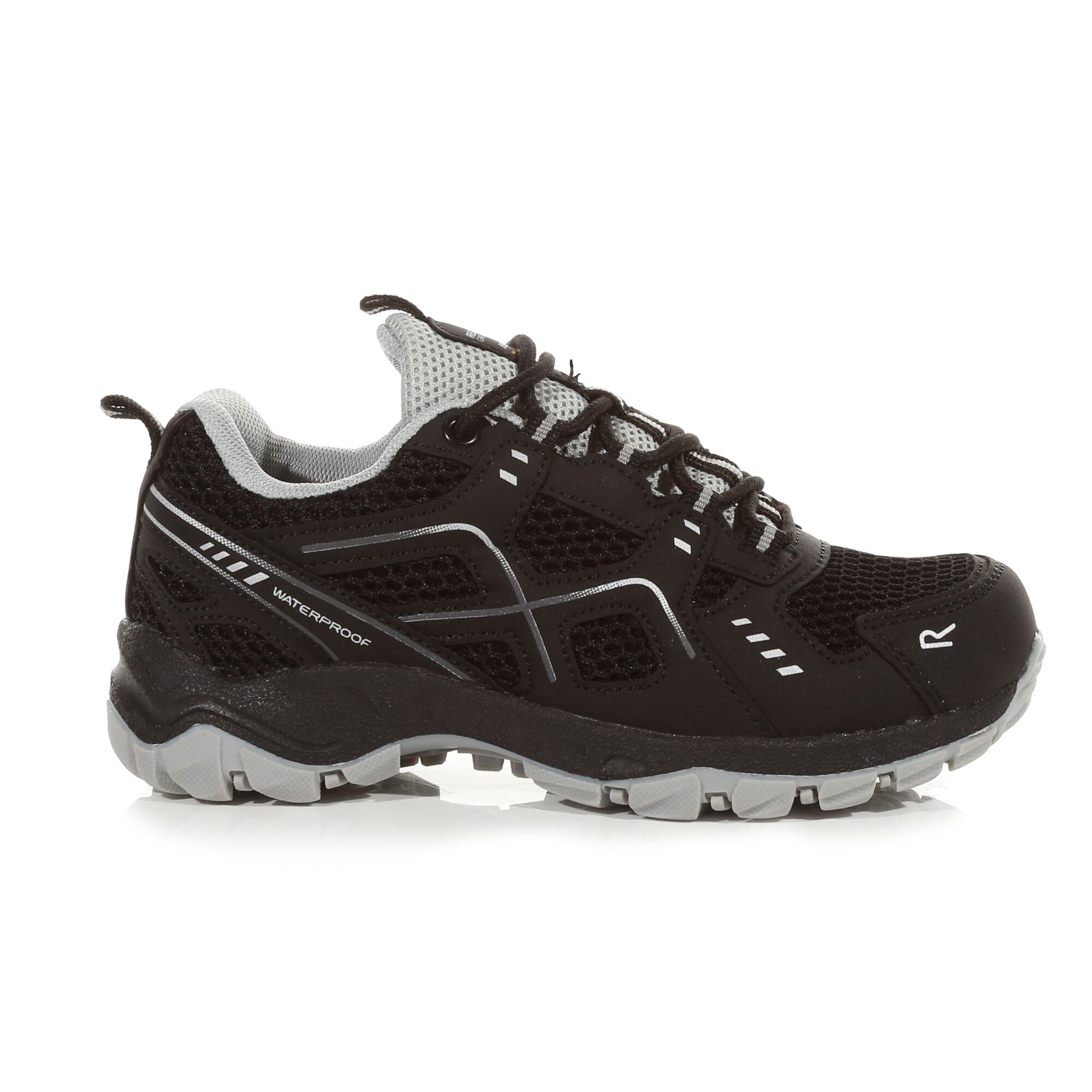 Regatta Kids’ Vendeavour Walking Shoes - Black UK Size 3