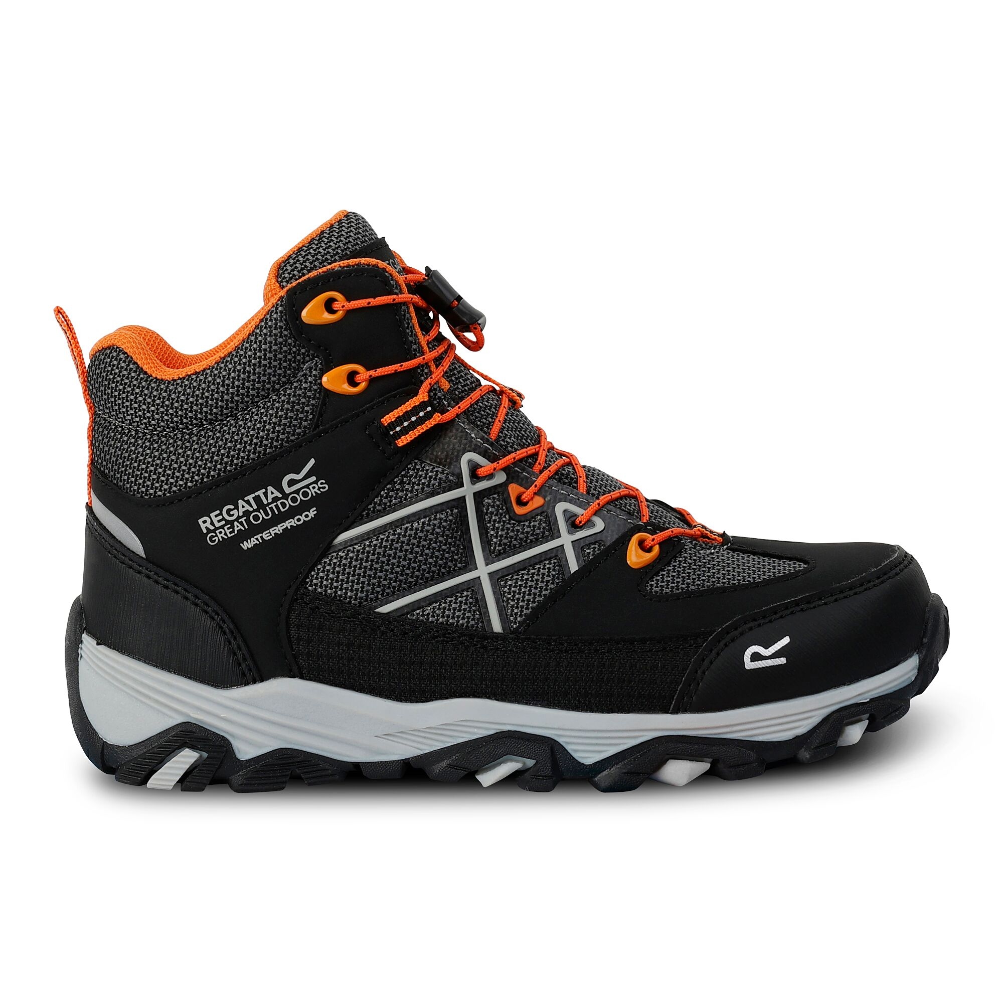 Regatta Unisex Kids Black Kids Samaris Iii Walking Boots Granit, : Uk Junior Size 2.5