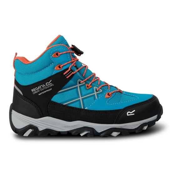 Kids' Samaris III Walking Boots Tahitian Teal Satsuma���