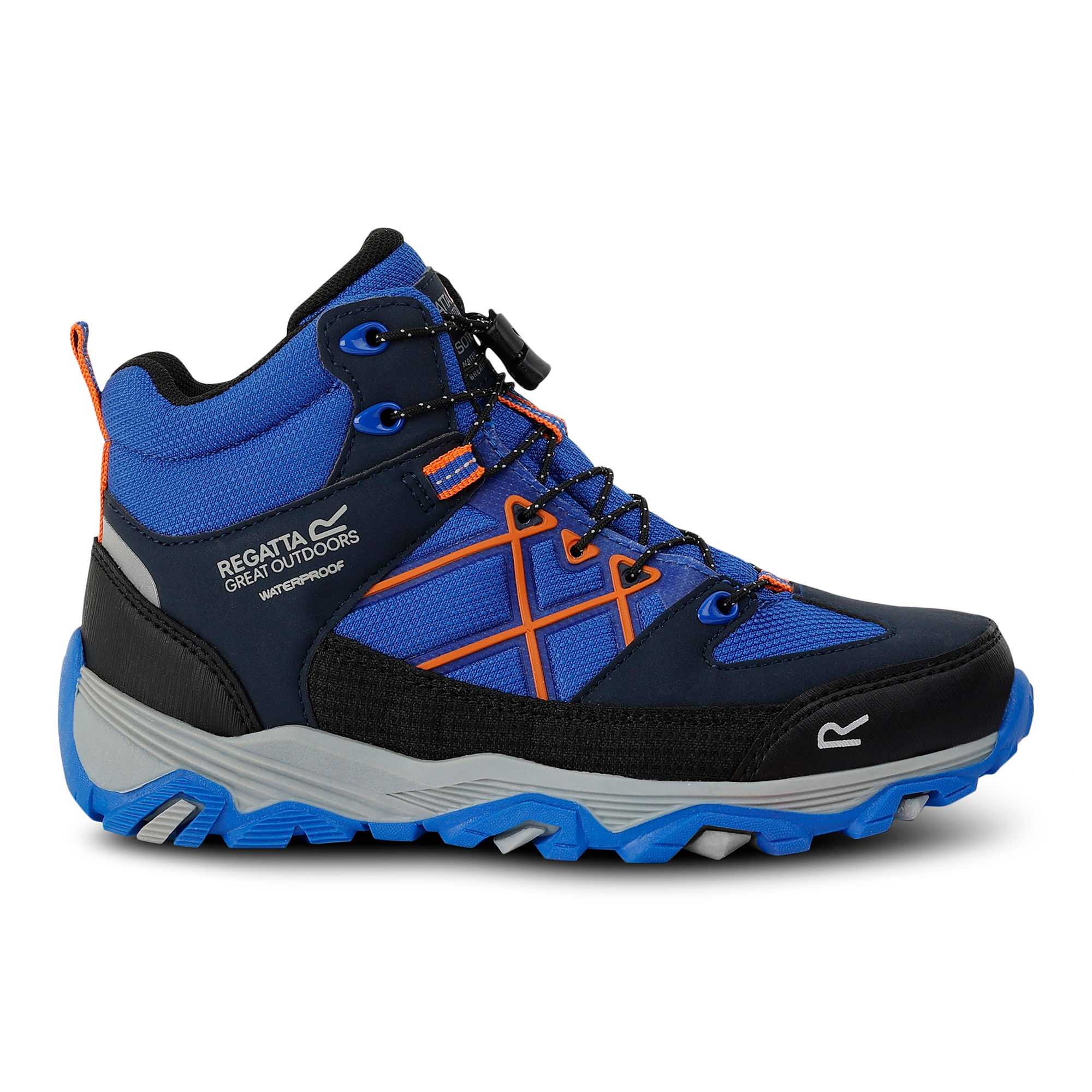 Regatta Kids’ Samaris Iii Walking Boots - Blue UK Kids Size 2