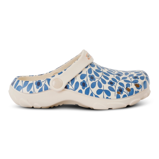 Kids' Orla Kiely Clog Jasmine Flower Blue