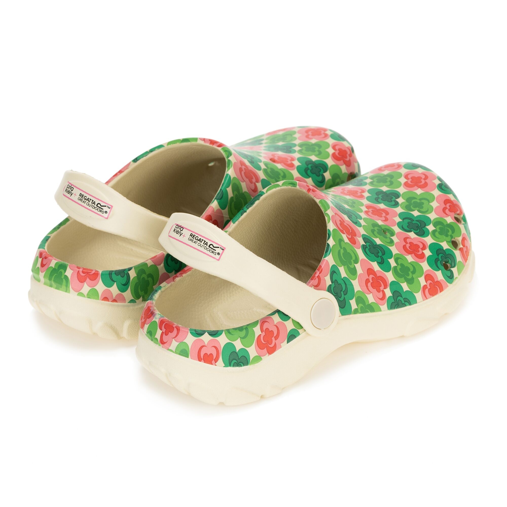 Regatta   Orla Kiely Buty dziecięce Clog Zielony