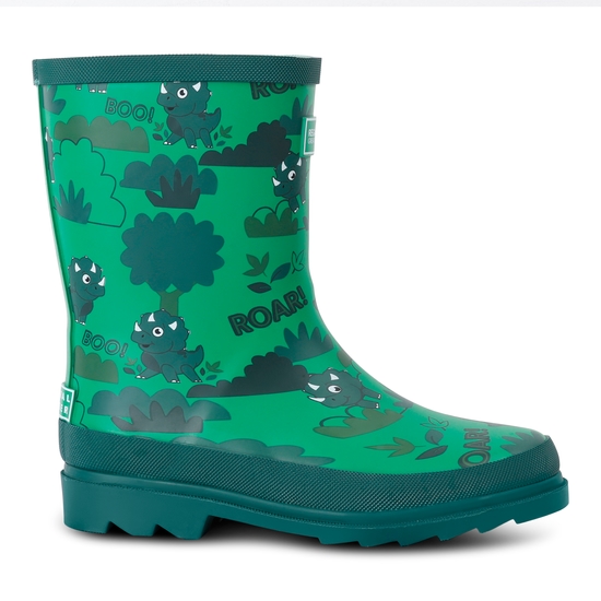 Bottes en caoutchouc Mudplay II pour enfant Vert