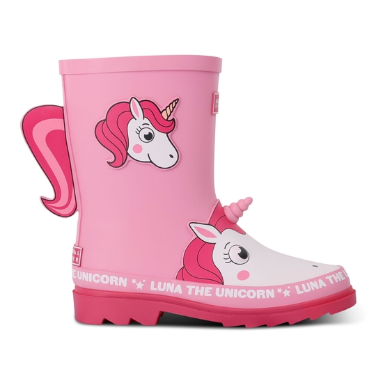 Bottes en caoutchouc Mudplay II pour enfant Rose