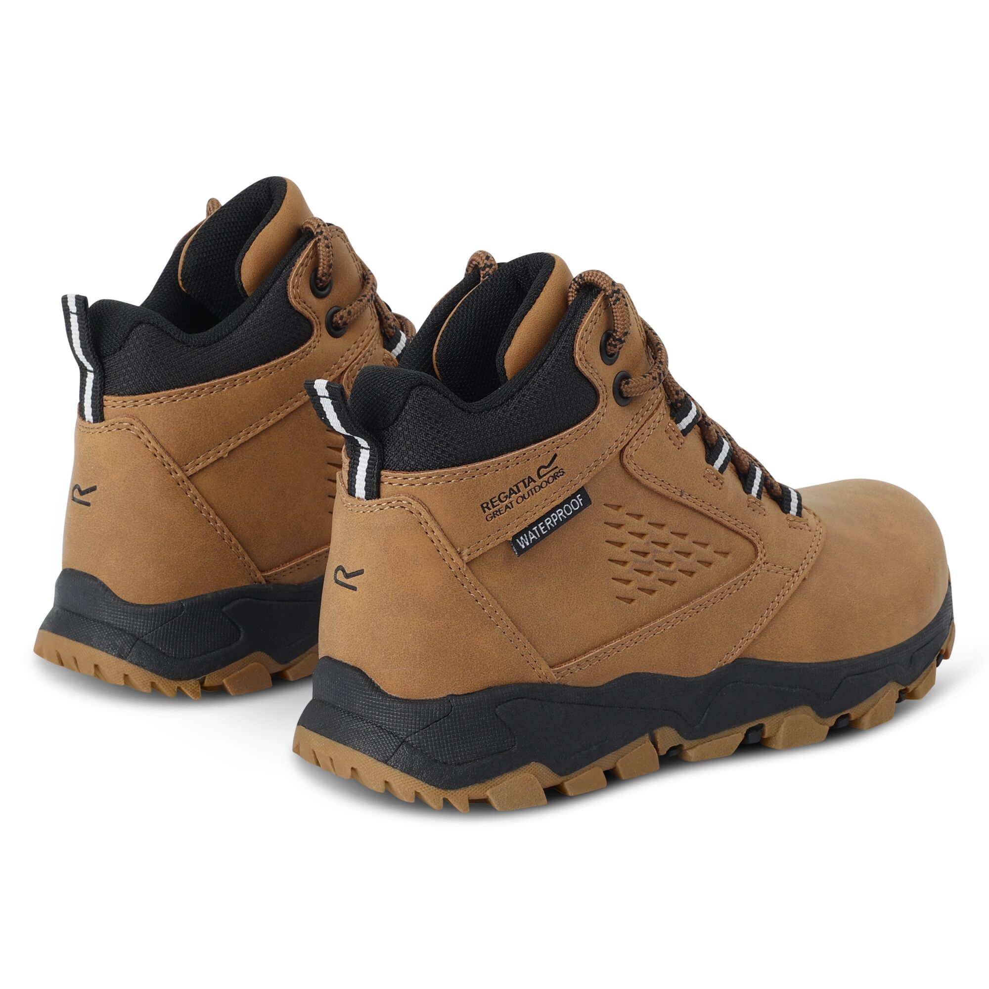 Regatta   Trapery dziecięce z membraną Amble Brązowy