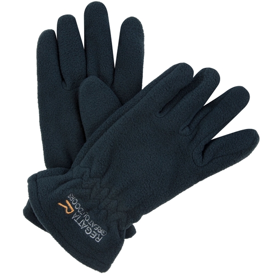Kids Taz II Fleece Gloves Navy Blue