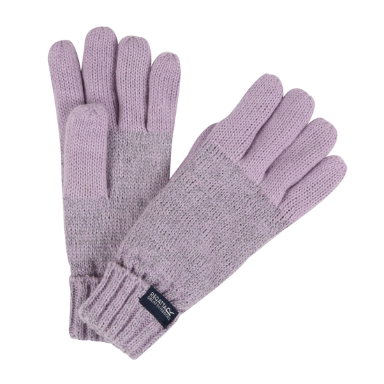 Kids' Luminosity Knitted Gloves Heirloom Lilac