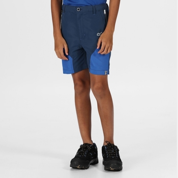 Regatta Sorcer II Kinder Shorts - Blaue Adventure Hose 9-10 Jahre