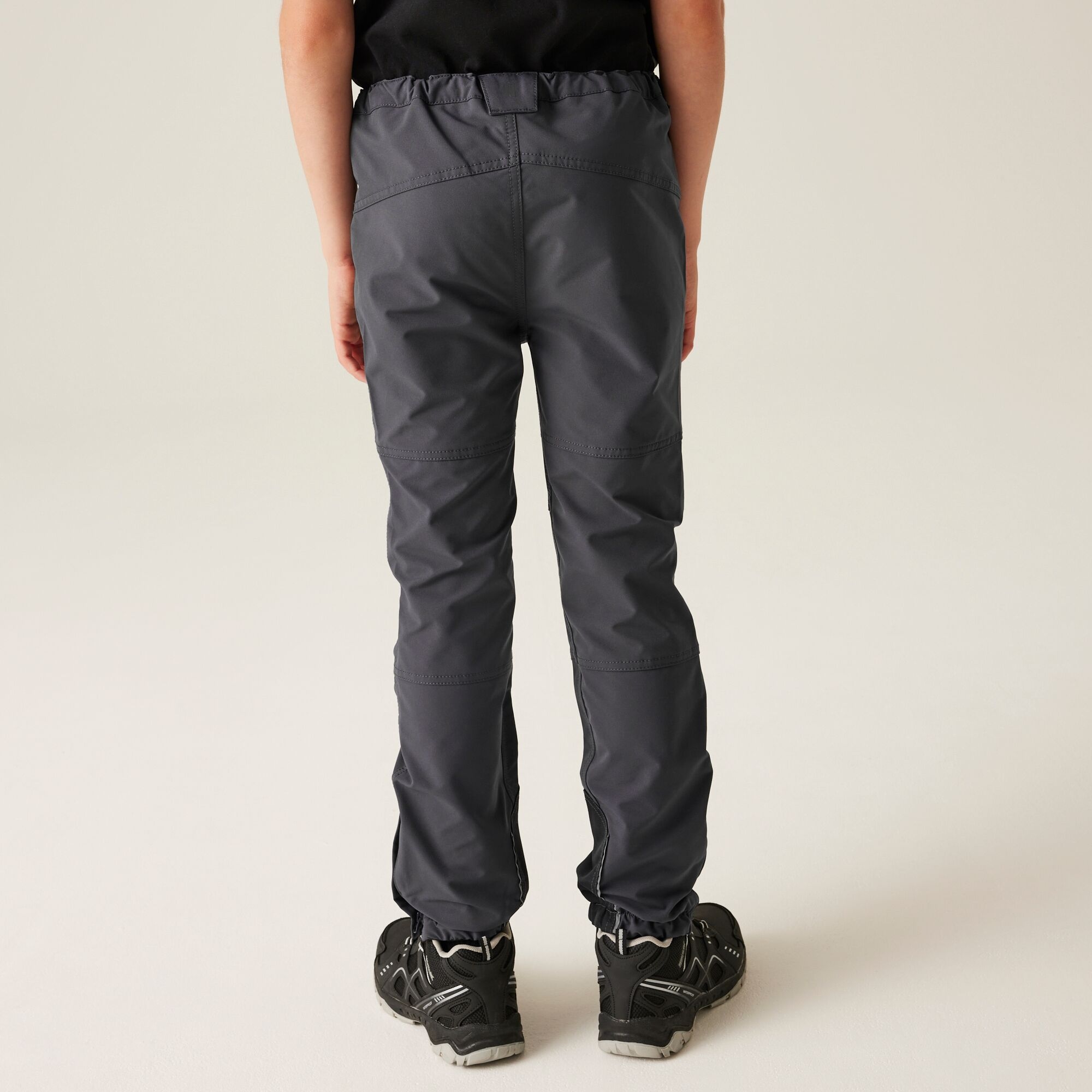 Regatta Spodnie dziecięce trekkingowe Tech Mountain Szary