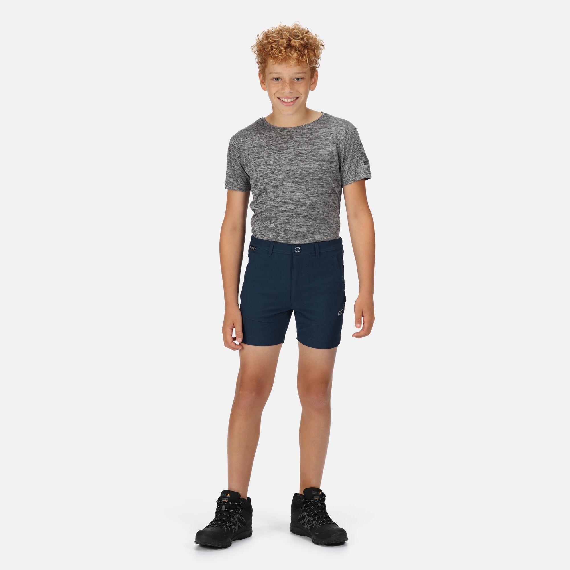 Regatta Kids Kids' Highton Walking Shorts - Moonlt Denim - 7-8 (S) - Image 4