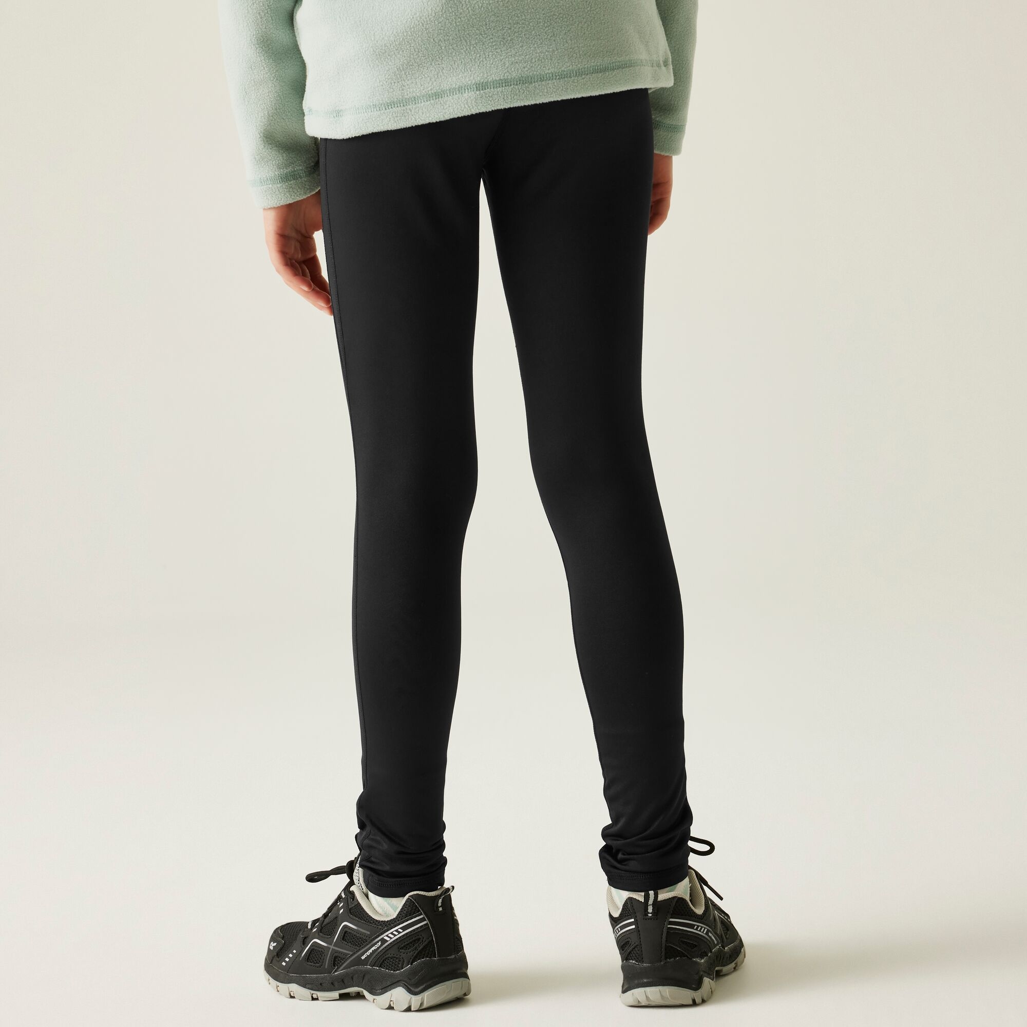 Regatta Legginsy dziecięce ocieplane Barlia Winter Czarny