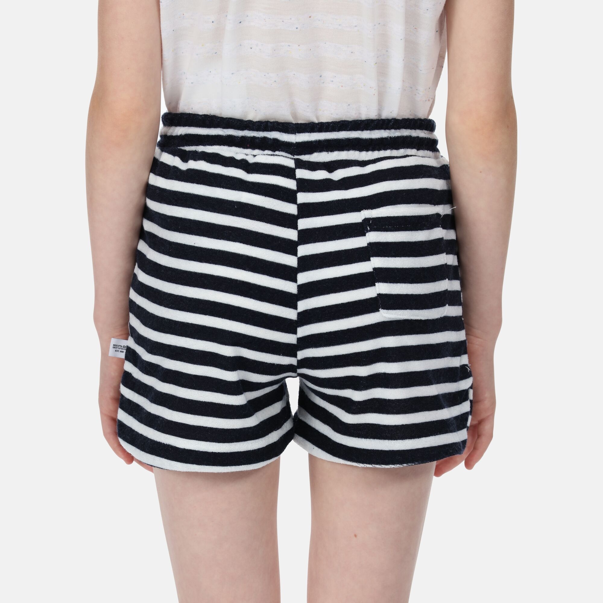 Regatta Kids’ Dayana Towelling Shorts Size: 13 Years Unisex Kids Blue