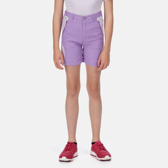 Kids' Sorcer II Mountain Walking Shorts Light Amethyst Pastel Lilac